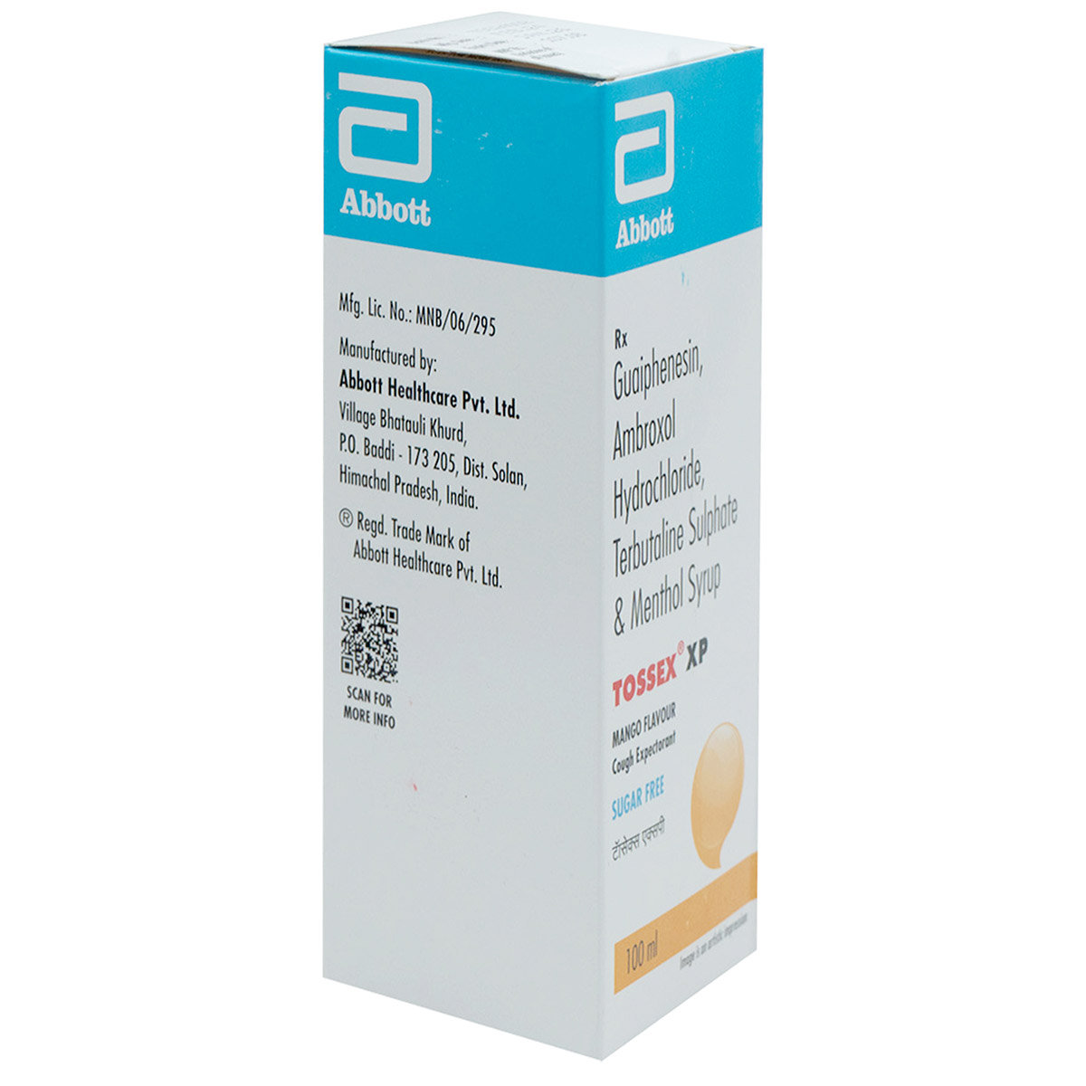 Tossex XP Mango Syrup 100 ml, Pack of 1 Syrup Tossex XP Mango Syrup 100 ml, Pack of 1 Syrup