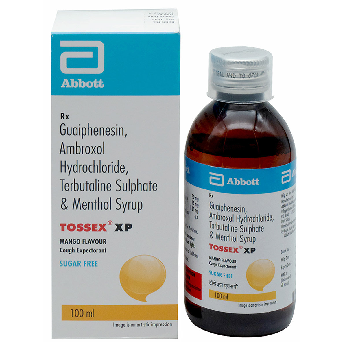 Tossex XP Mango Syrup 100 ml, Pack of 1 Syrup Tossex XP Mango Syrup 100 ml, Pack of 1 Syrup