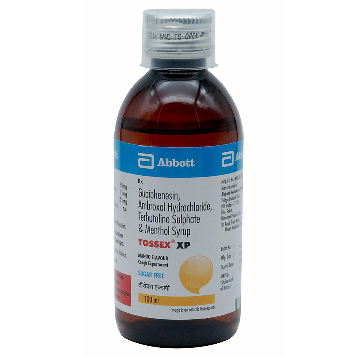 Tossex XP Mango Syrup 100 ml, Pack of 1 Syrup Tossex XP Mango Syrup 100 ml, Pack of 1 Syrup