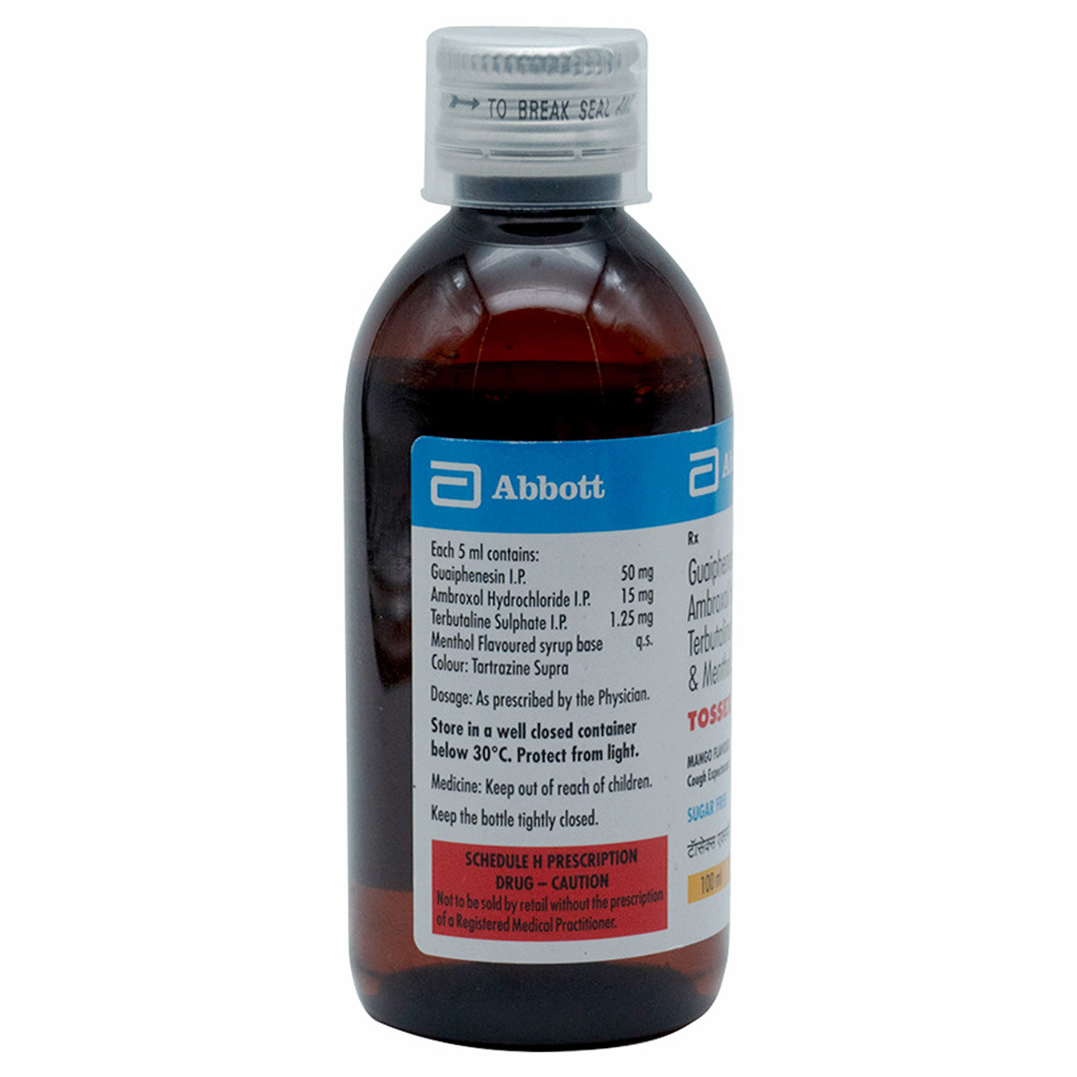 Tossex XP Mango Syrup 100 ml, Pack of 1 Syrup Tossex XP Mango Syrup 100 ml, Pack of 1 Syrup