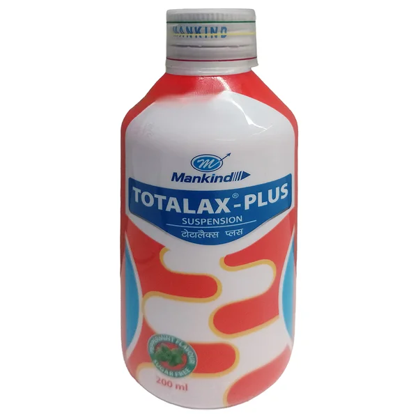 Totalax-Plus Sugar Free Peppermint Flavour Oral Suspension 200 ml