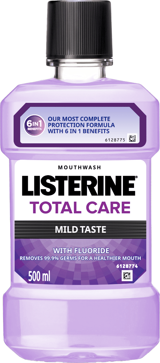 Listerine Total Care Mild Taste Mouthwash, 500 ml Price, Uses, Side