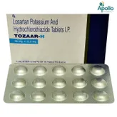 Tozaar H Tablet 15's, Pack of 15 TABLETS