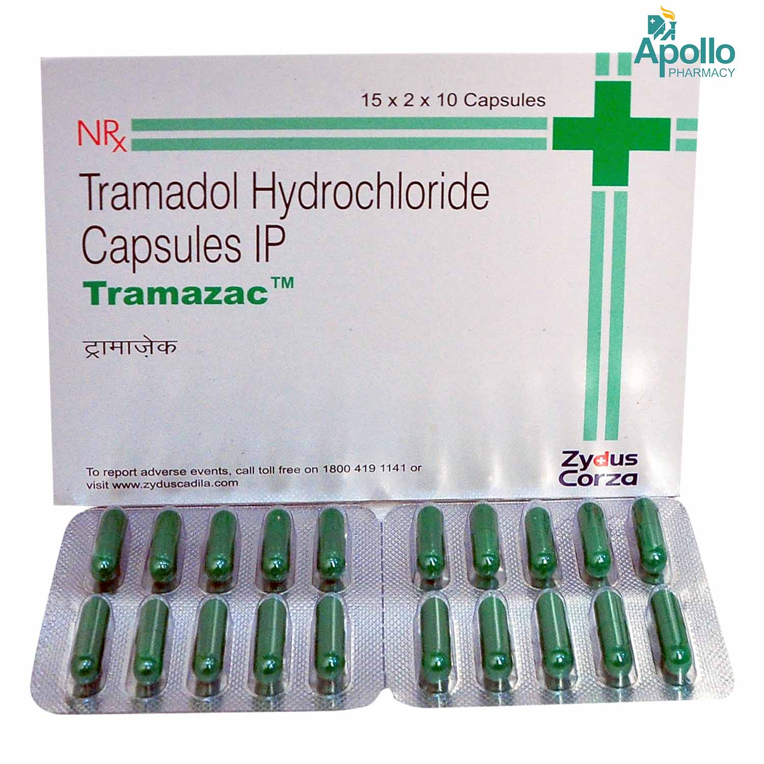 Tramazac Capsule 10's, Pack of 10 CAPSULES Tramazac Capsule 10's, Pack of 10 CAPSULES