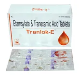 Tranlok E Tablet 10's, Pack of 10 TABLETS