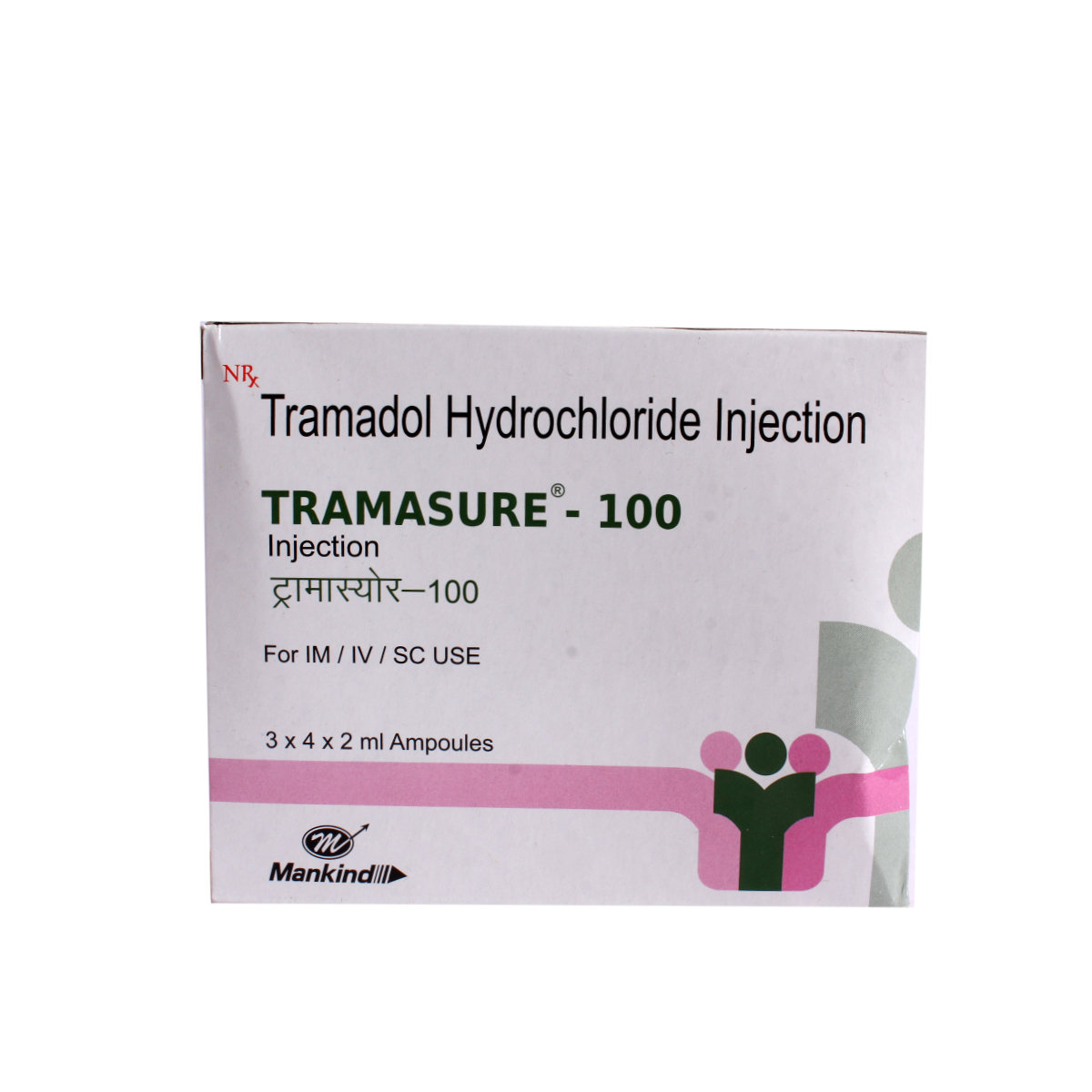 TRAMASURE 100MG AMPULE 2ML, Pack of 1 Injection TRAMASURE 100MG AMPULE 2ML, Pack of 1 Injection