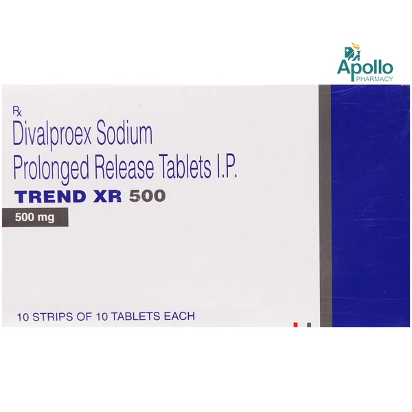 Trend XR 500 Tablet 10's, Pack of 10 TABLETS