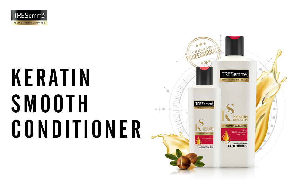 Tresemme Keratin Smooth Conditioner with Argan Oil, 80 ml, Pack of 1 Tresemme Keratin Smooth Conditioner with Argan Oil, 80 ml, Pack of 1