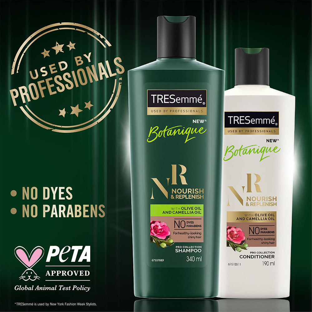 Tresemme Nourish & Replenish Shampoo, 340 ml, Pack of 1 Tresemme Nourish & Replenish Shampoo, 340 ml, Pack of 1