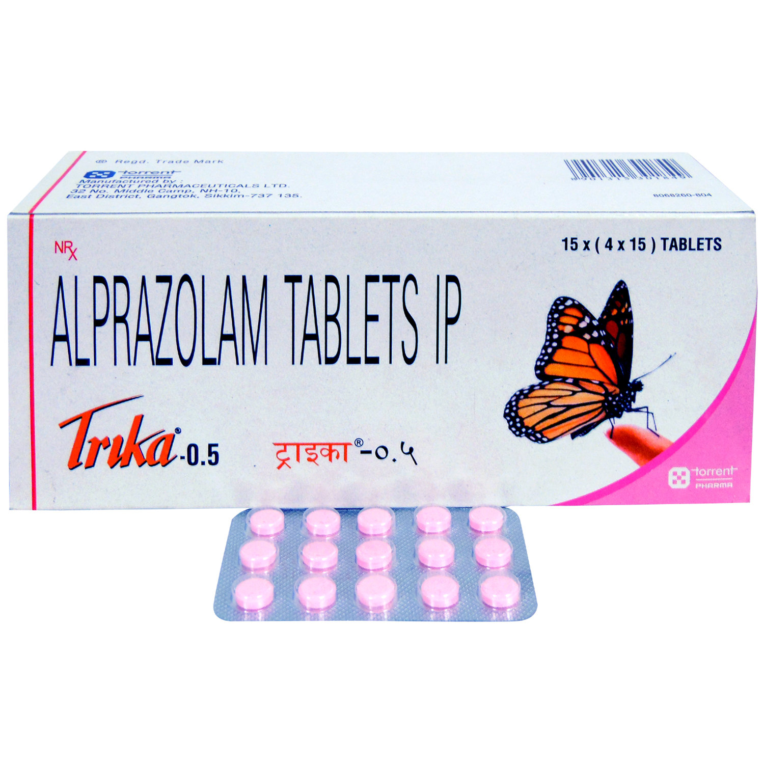 Trika-0.5 Tablet 15's, Pack of 15 TABLETS Trika-0.5 Tablet 15's, Pack of 15 TABLETS