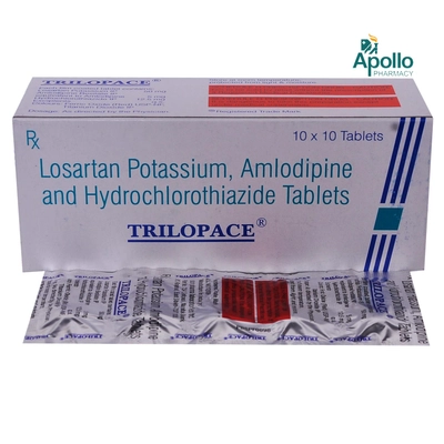 Trilopace Tablet 10's, Pack of 10 TABLETS