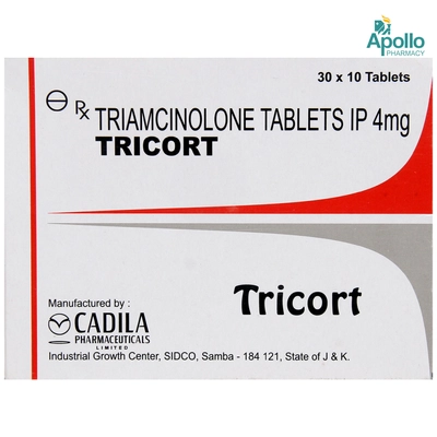 Tricort 4 mg Tablet 10's, Pack of 10 TABLETS