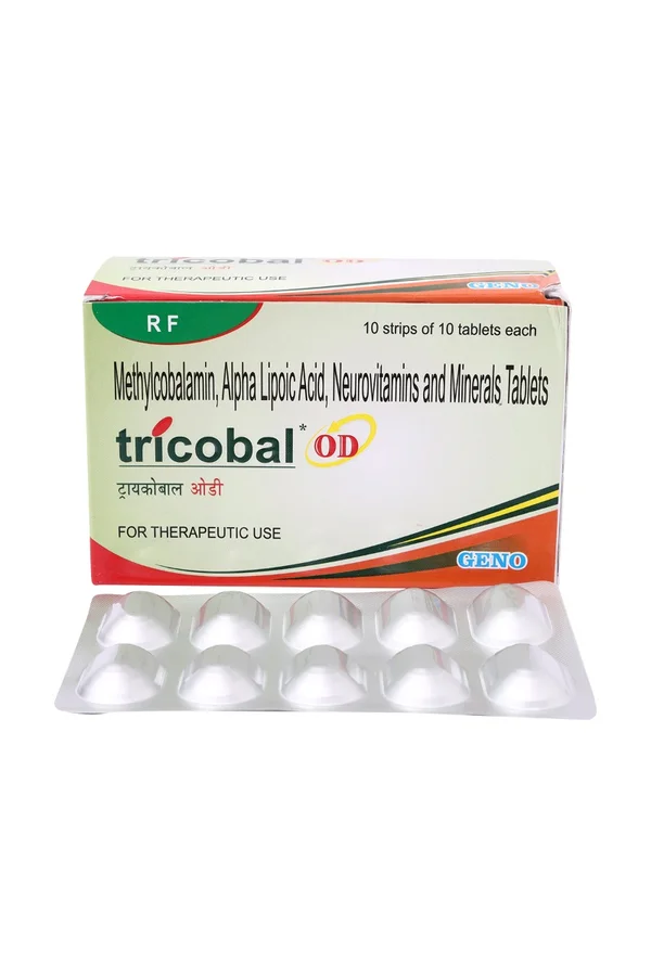 Tricobal OD Tablet 10's, Pack of 10