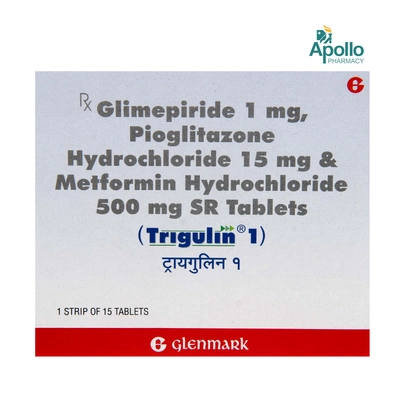 Trigulin 1 Tablet 15's, Pack of 15 TABLETS