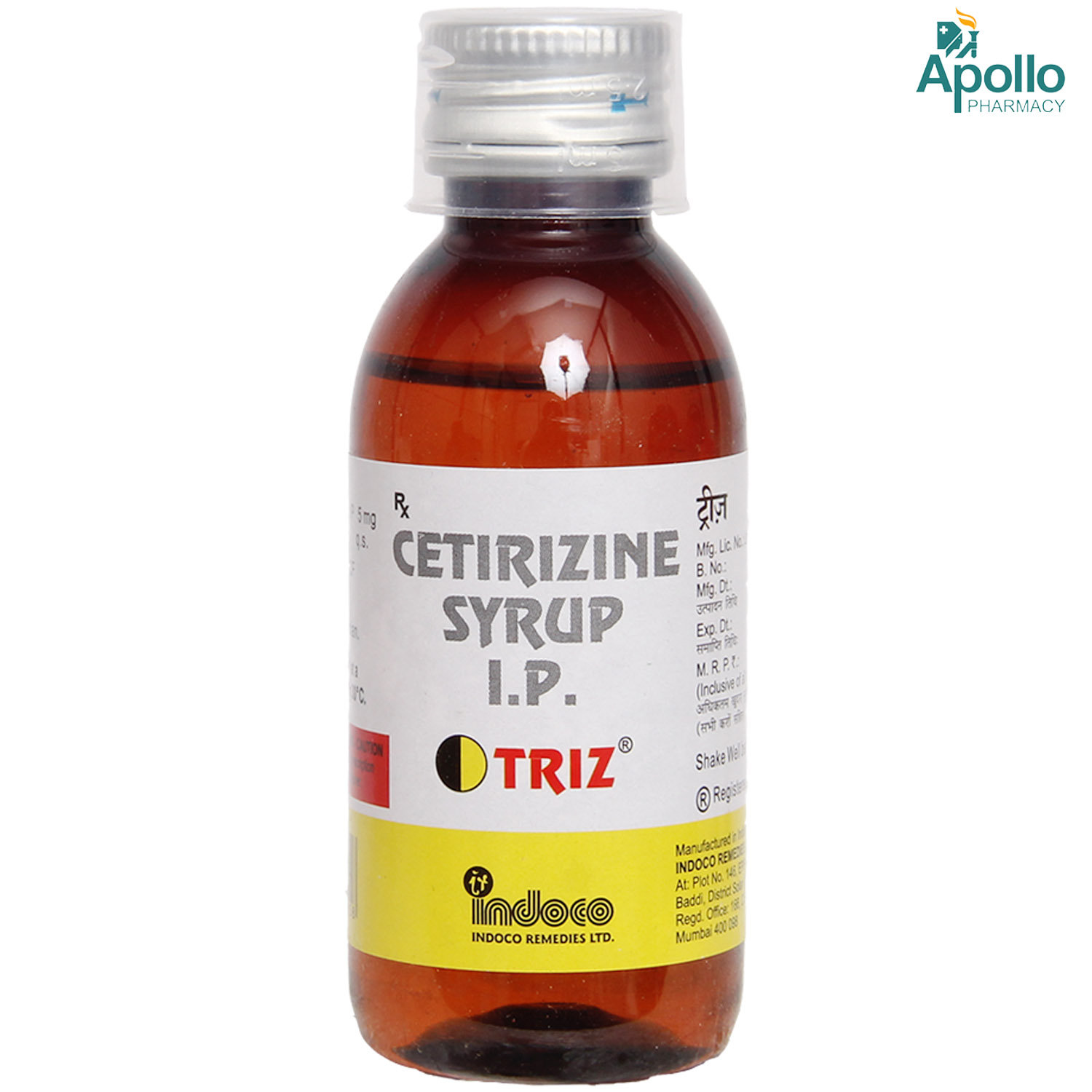 Triz Syrup 60 ml, Pack of 1 Syrup Triz Syrup 60 ml, Pack of 1 Syrup