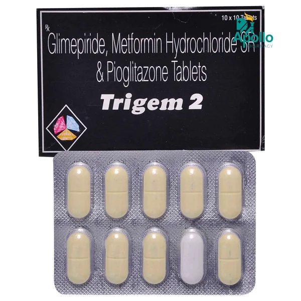 Trigem 2 Tablet 10's, Pack of 10 TABLETS