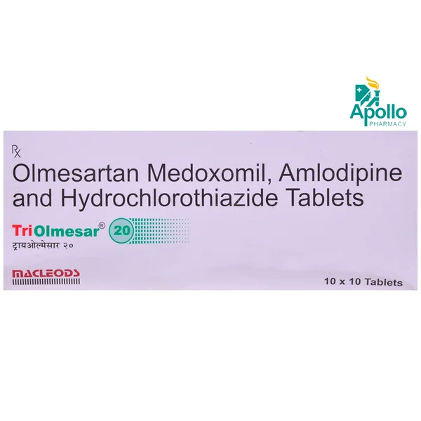 Triolmesar 20 Tablet 10's