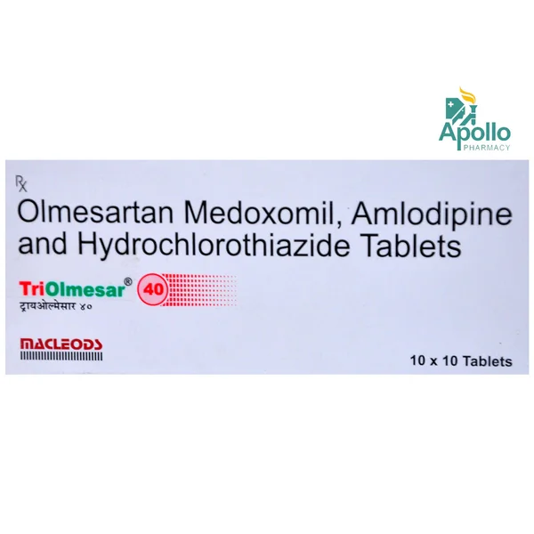 Triolmesar 40 Tablet 10's