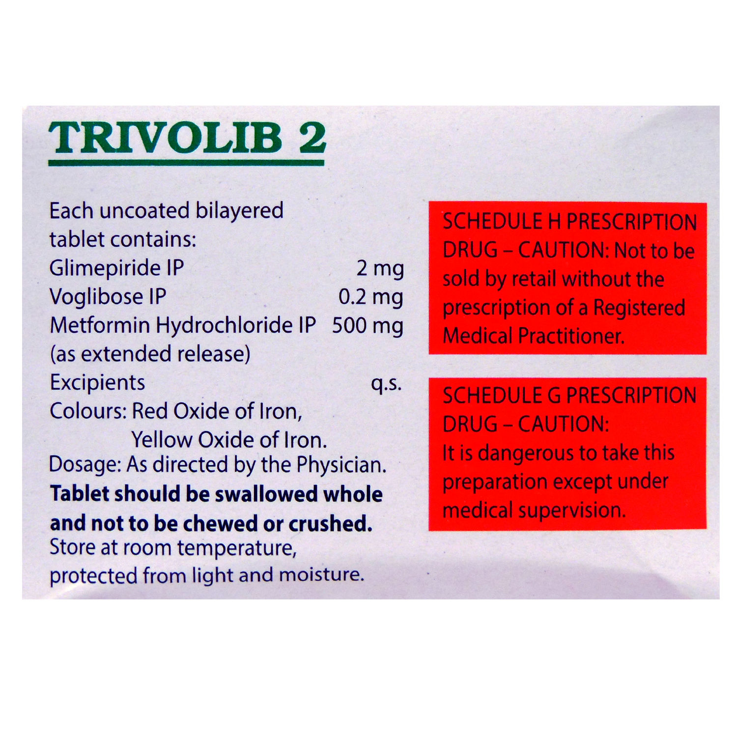 Trivolib 2 Tablet 10s Price Uses Side Effects Composition Apollo