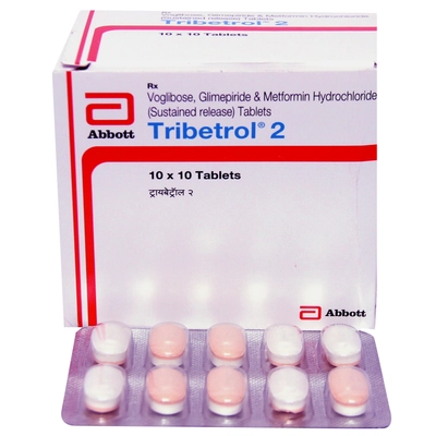 Tribetrol 2 Tablet 10's, Pack of 10 TABLETS