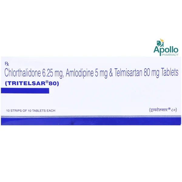 Tritelsar 80 Tablet 10's
