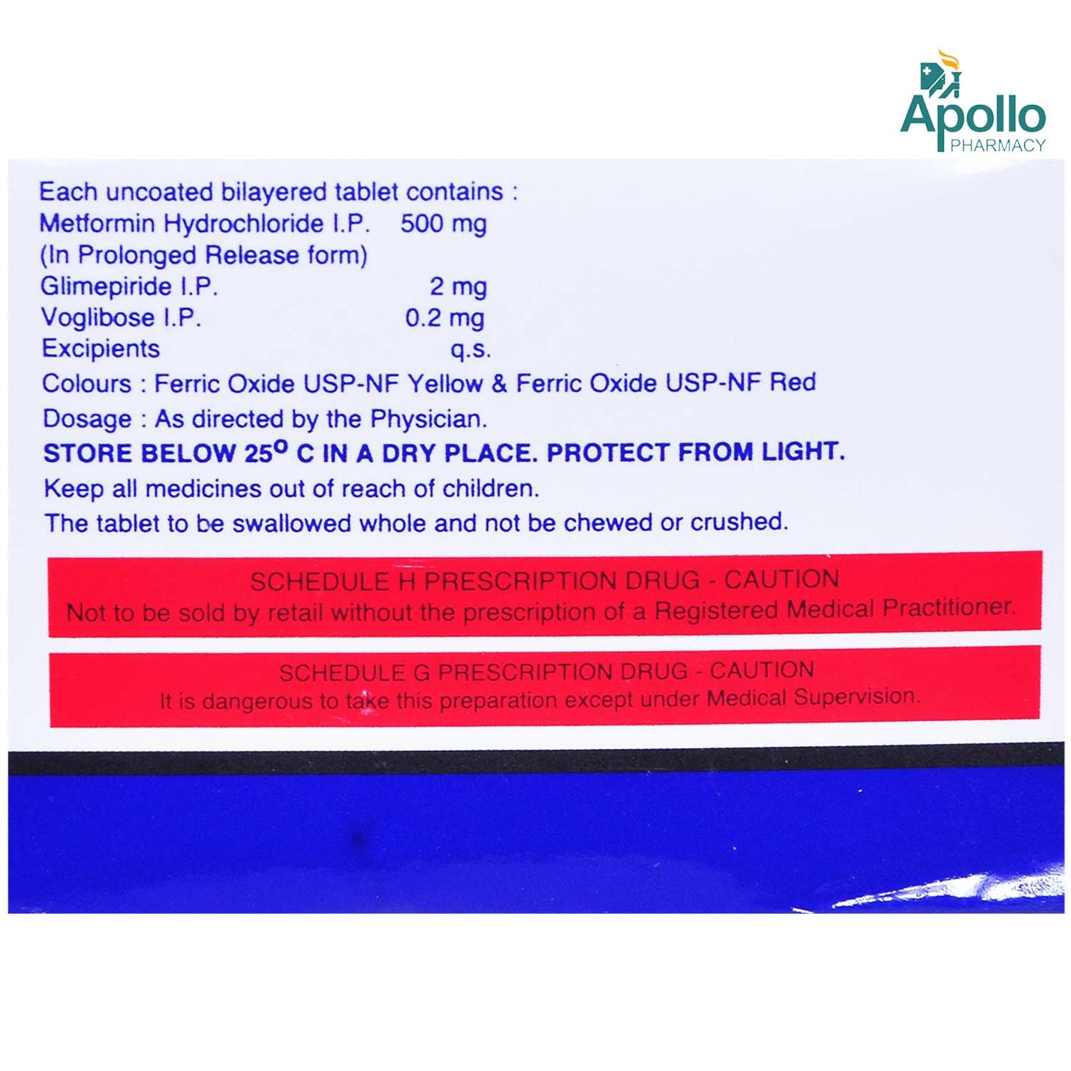 Trimetride 2 Tablet 10's, Pack of 10 Trimetride 2 Tablet 10's, Pack of 10