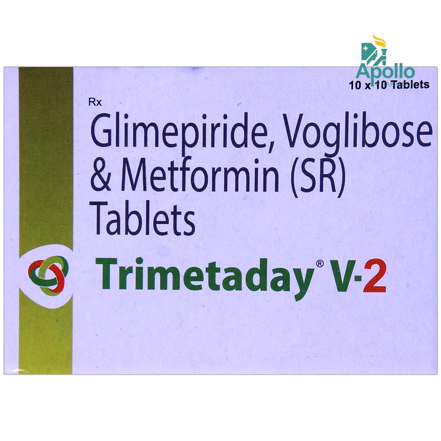 Trimetaday V 2 Tablet 10's, Pack of 10 Trimetaday V 2 Tablet 10's, Pack of 10