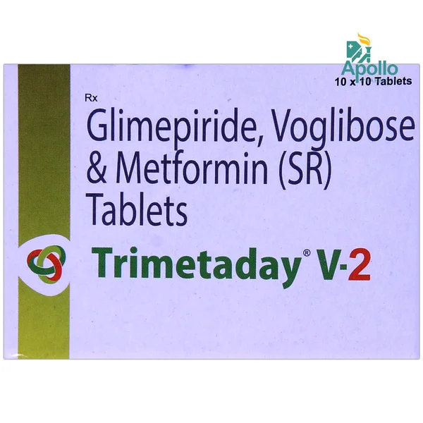 Trimetaday V 2 Tablet 10's