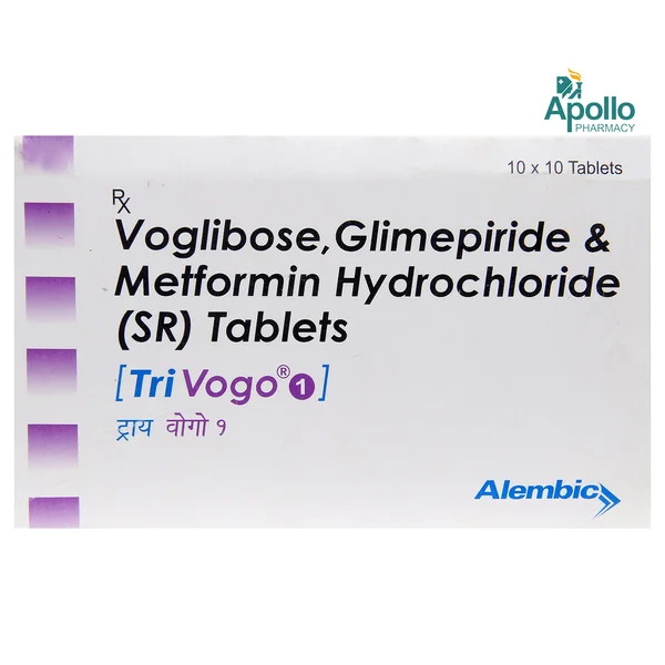 Tri Vogo 1 Tablet 10's