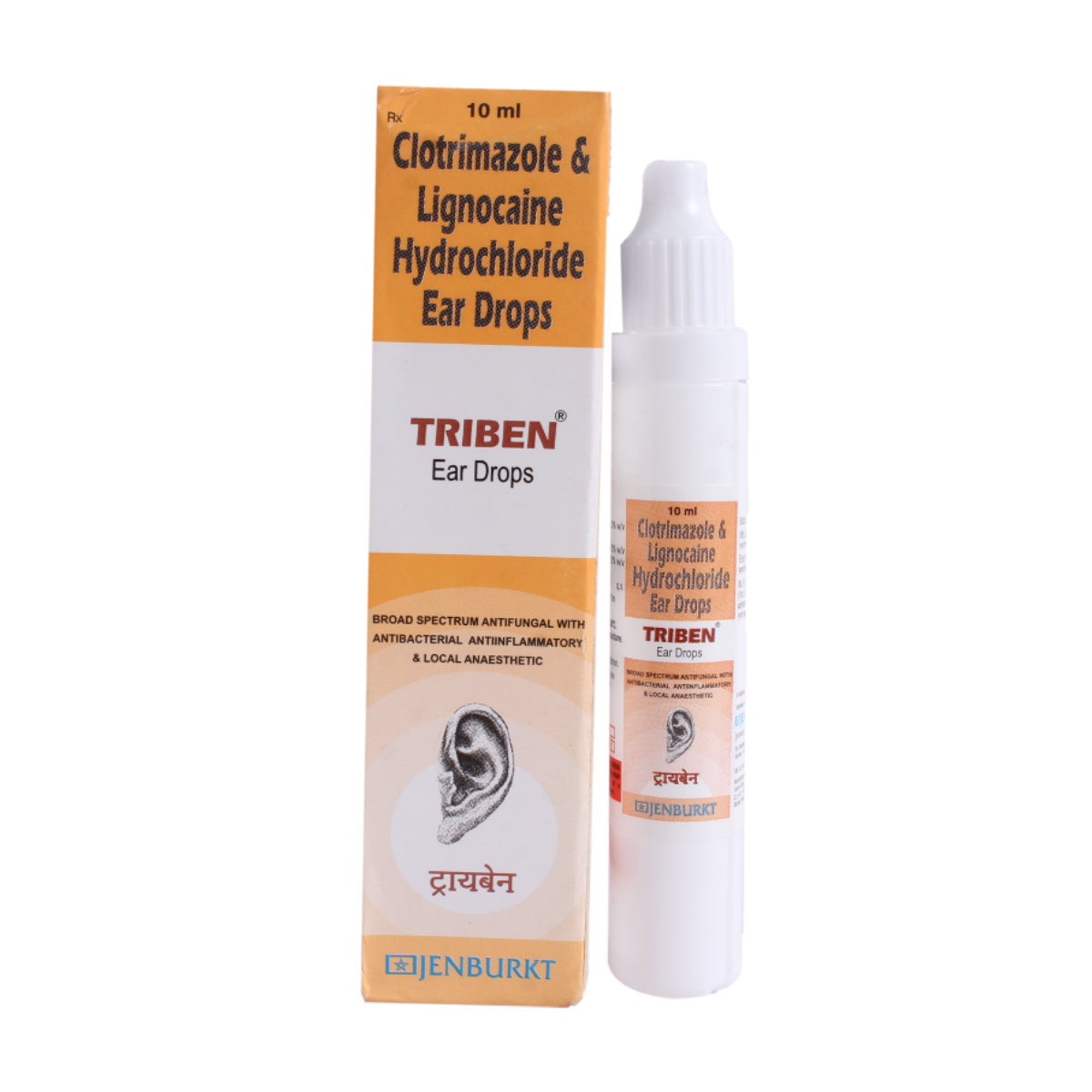 Triben Ear Drops 10 ml, Pack of 1 Ear Drops Triben Ear Drops 10 ml, Pack of 1 Ear Drops
