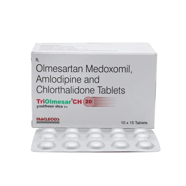 Triolmesar CH 20 Tablet 15's