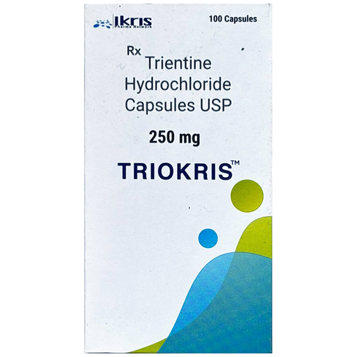 Buy Triokris 250 mg Capsule 100's Online