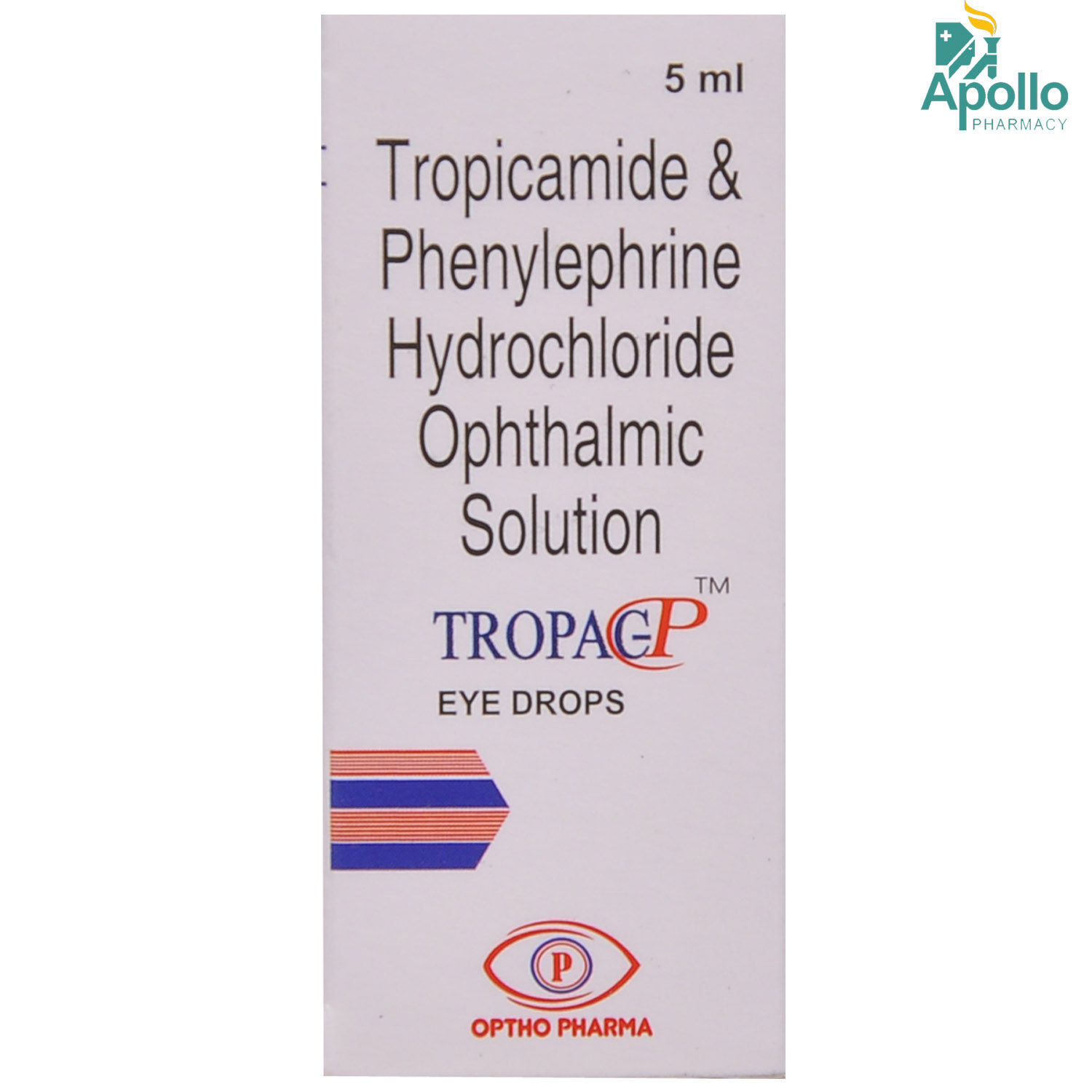 Buy Tropac P Eye Drops 5 ml Online
