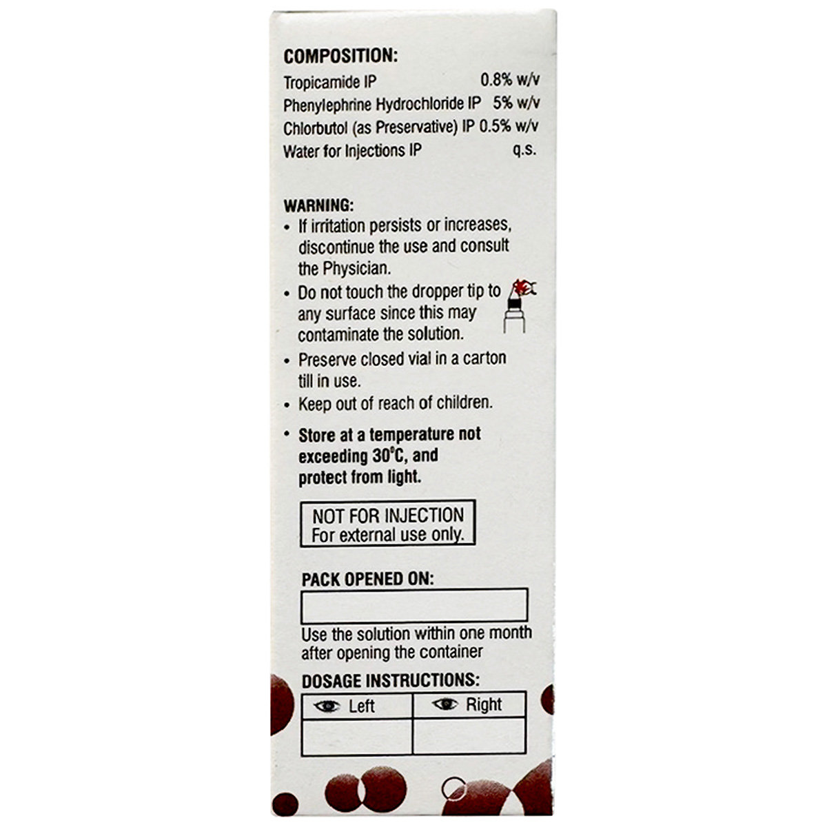 Tropieye Ophthalmic Solution 5 ml, Pack of 1 Tropieye Ophthalmic Solution 5 ml, Pack of 1