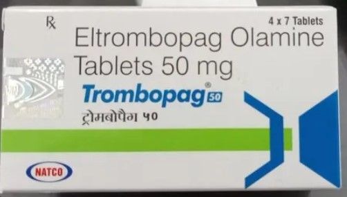 Buy Trombopag 50 Tablet 7's Online