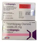 Trombopag 25 Tablet 7's, Pack of 7 TABLETS