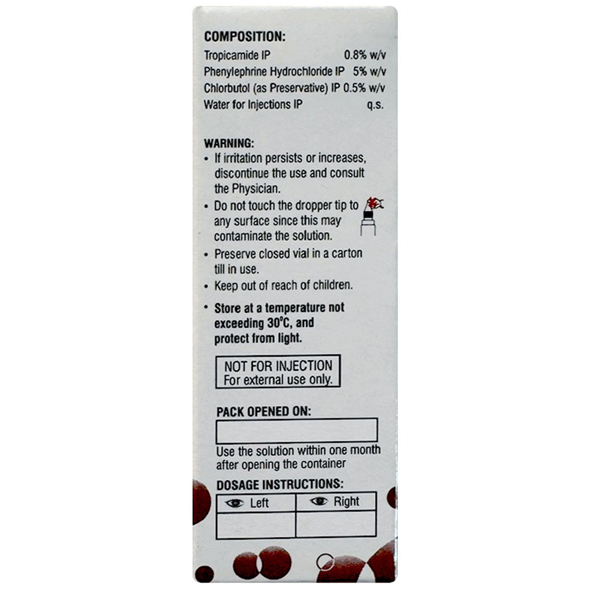 Tropieye Eye Drops, Pack of 1 Eye Drops Tropieye Eye Drops, Pack of 1 Eye Drops