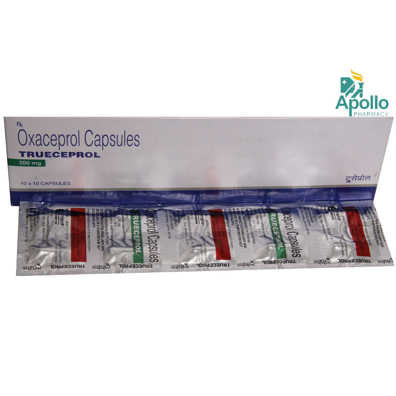 Trueceprol Capsule 10's, Pack of 10 CAPSULES