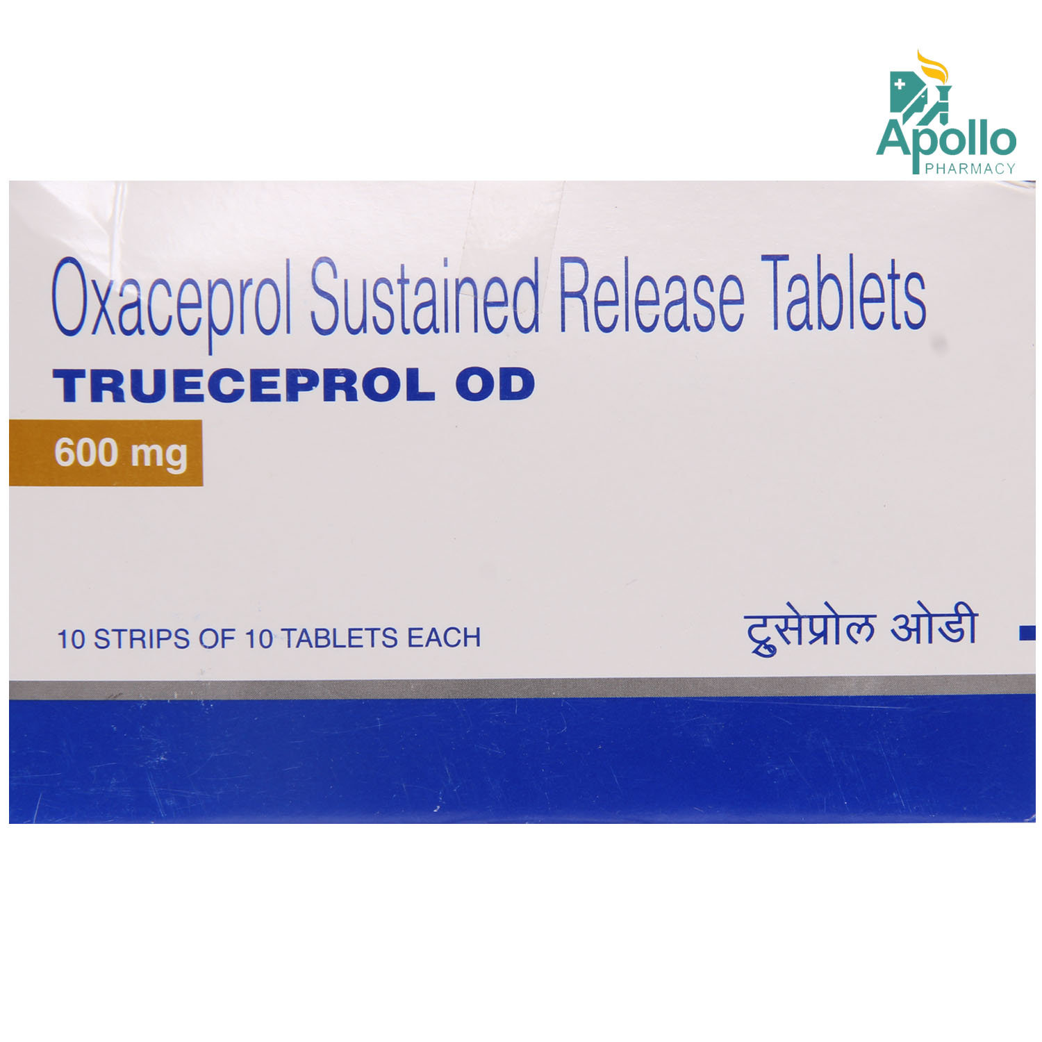Trueceprol OD 600 Tablet 10's, Pack of 10 TABLETS Trueceprol OD 600 Tablet 10's, Pack of 10 TABLETS