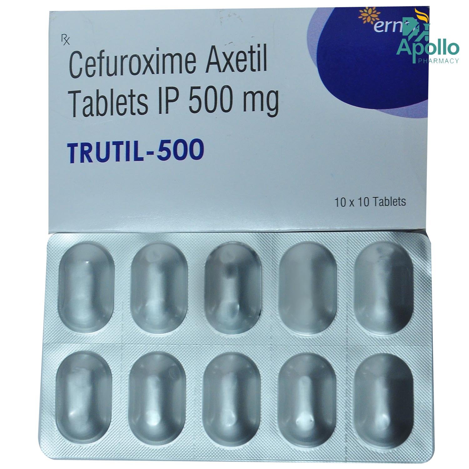 Trutil 500 Tablet 10's, Pack of 10 TABLETS Trutil 500 Tablet 10's, Pack of 10 TABLETS