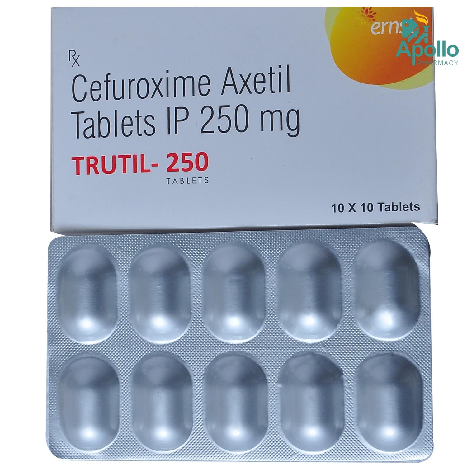 Buy Trutil-250mg Tablet 10s Online