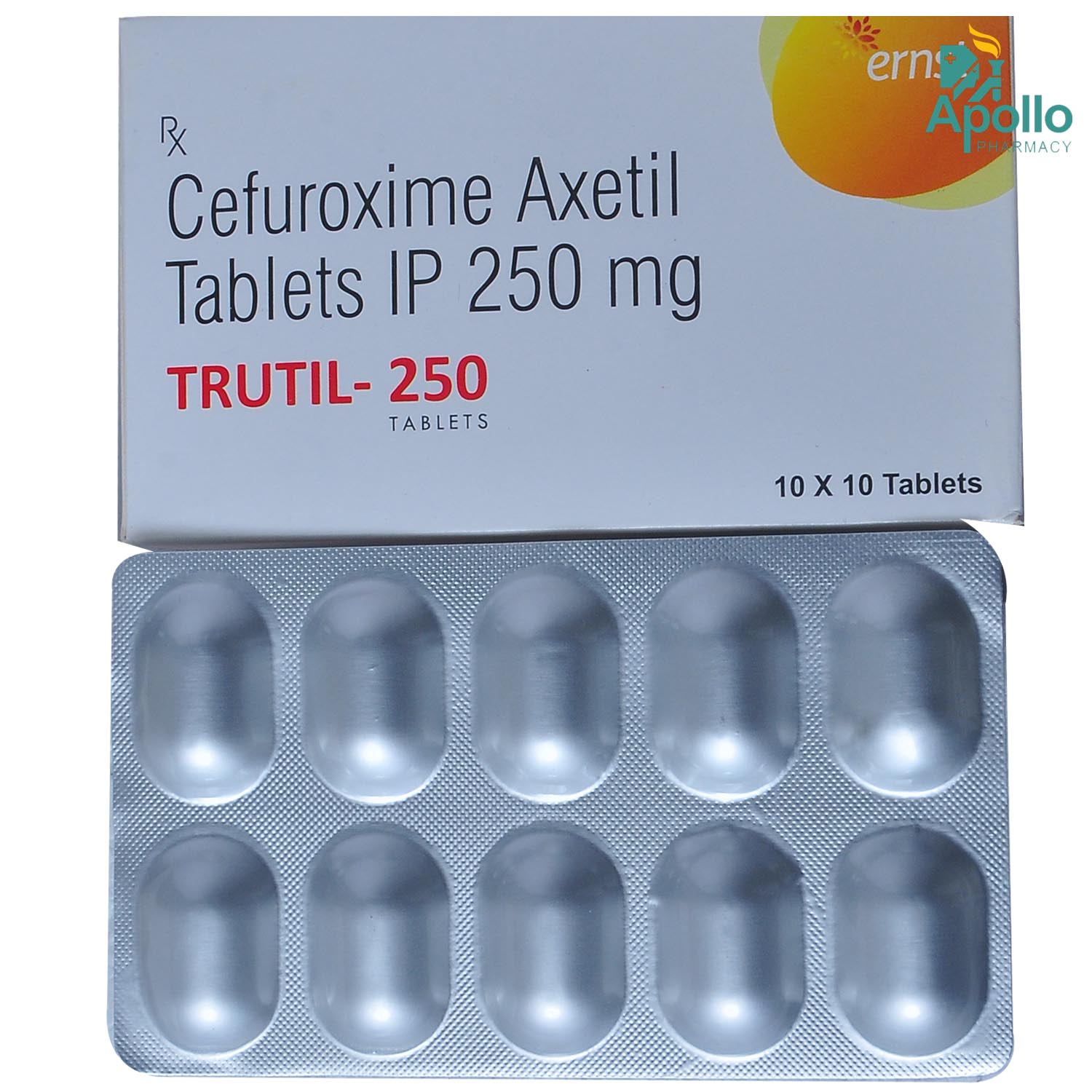 Buy Trutil-250mg Tablet 10s Online