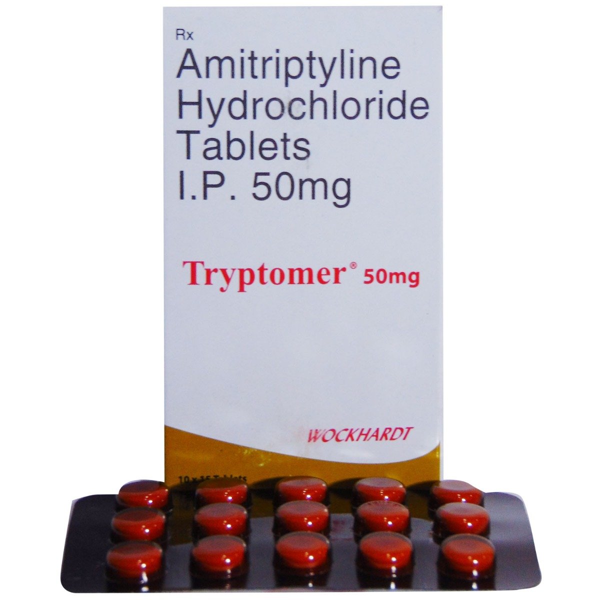 Tryptomer 50mg Tablet 15's, Pack of 15 TABLETS Tryptomer 50mg Tablet 15's, Pack of 15 TABLETS