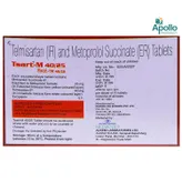 TSART M 40/25MG TABLET, Pack of 10 TABLETS