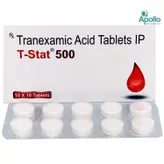 T-Stat 500 Tablet 10's, Pack of 10 TABLETS