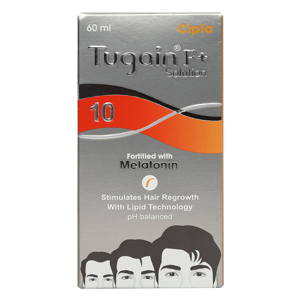 Tugain F+ 10 Solution 60 ml, Pack of 1 Solution Tugain F+ 10 Solution 60 ml, Pack of 1 Solution