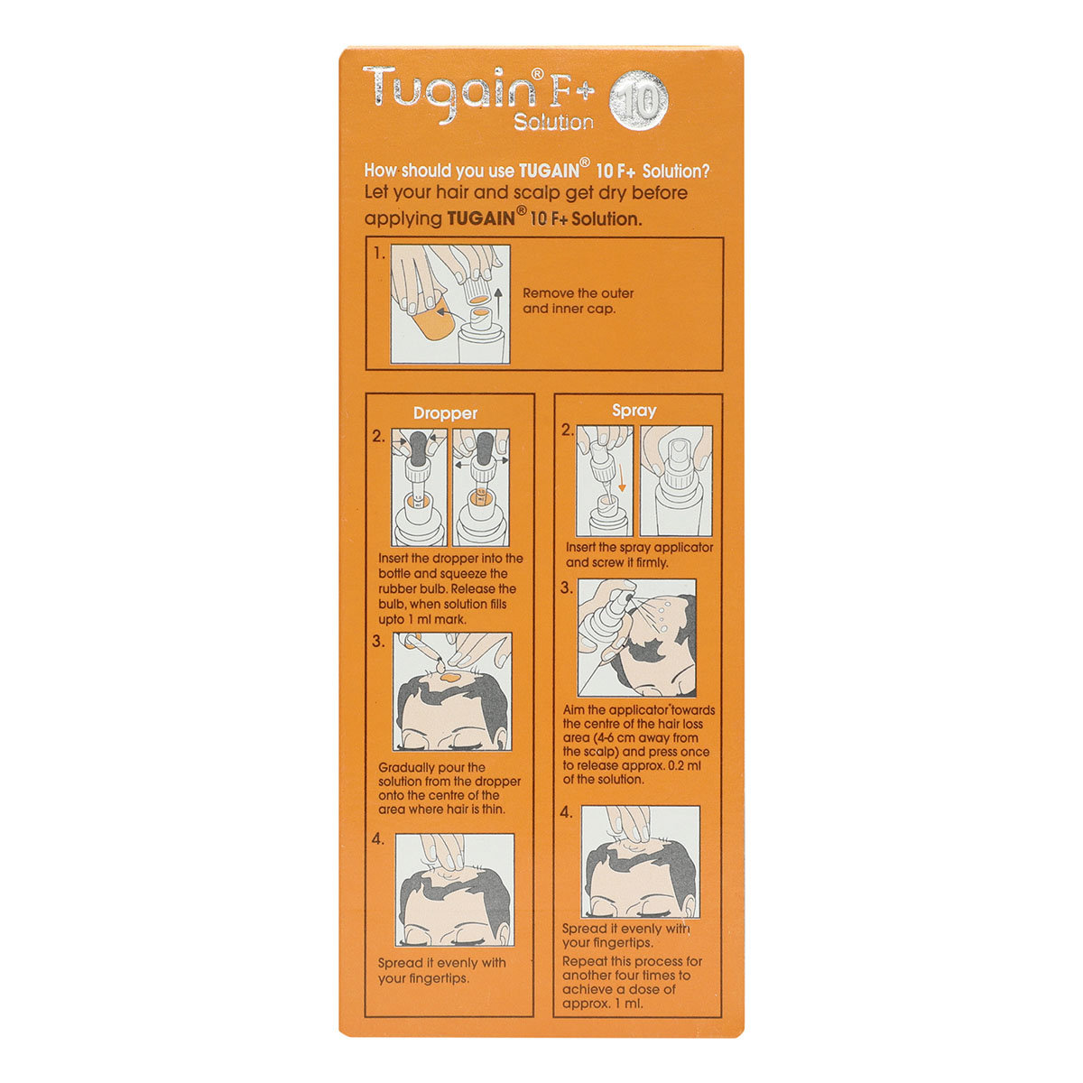 Tugain F+ 10 Solution 60 ml, Pack of 1 Solution Tugain F+ 10 Solution 60 ml, Pack of 1 Solution