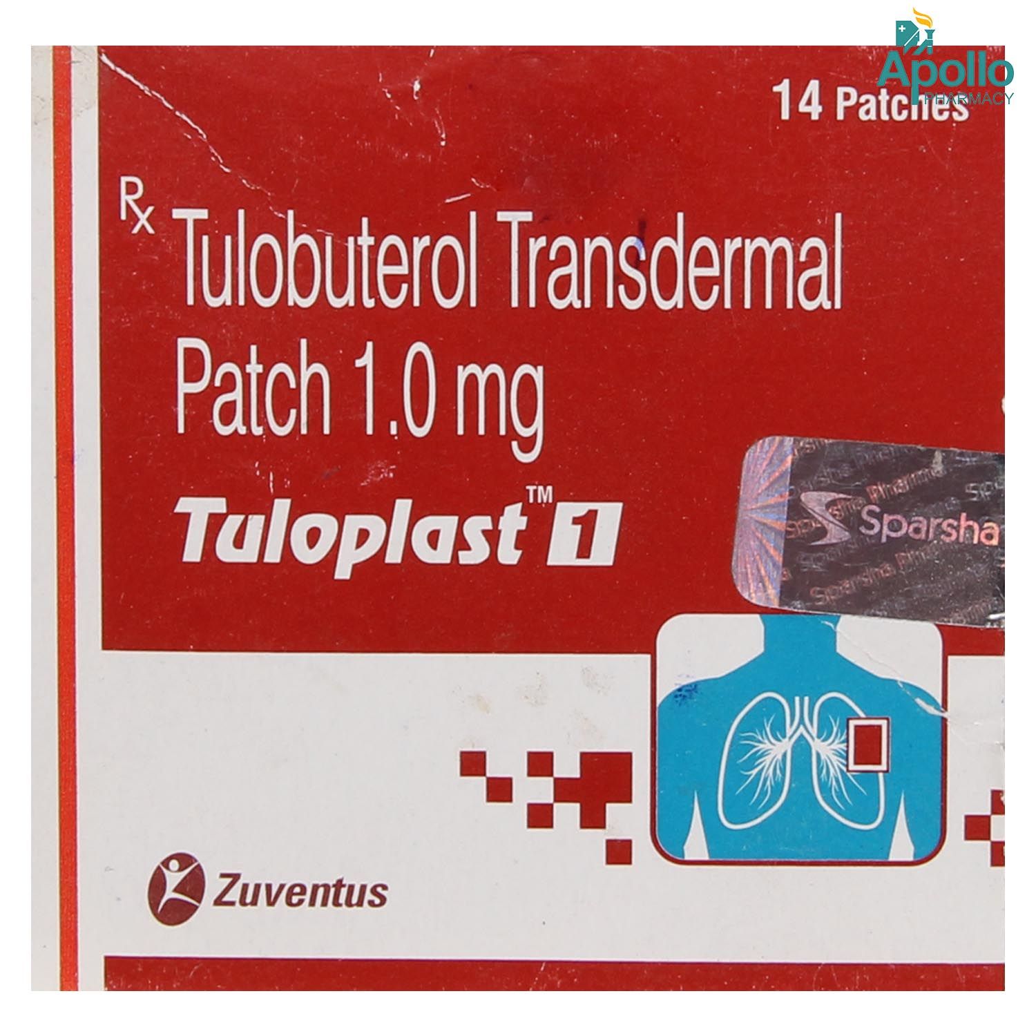 Buy TULOPLAST 1MG PATCH Online