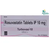 Turbovas-10 Tablet 10's, Pack of 10 TABLETS