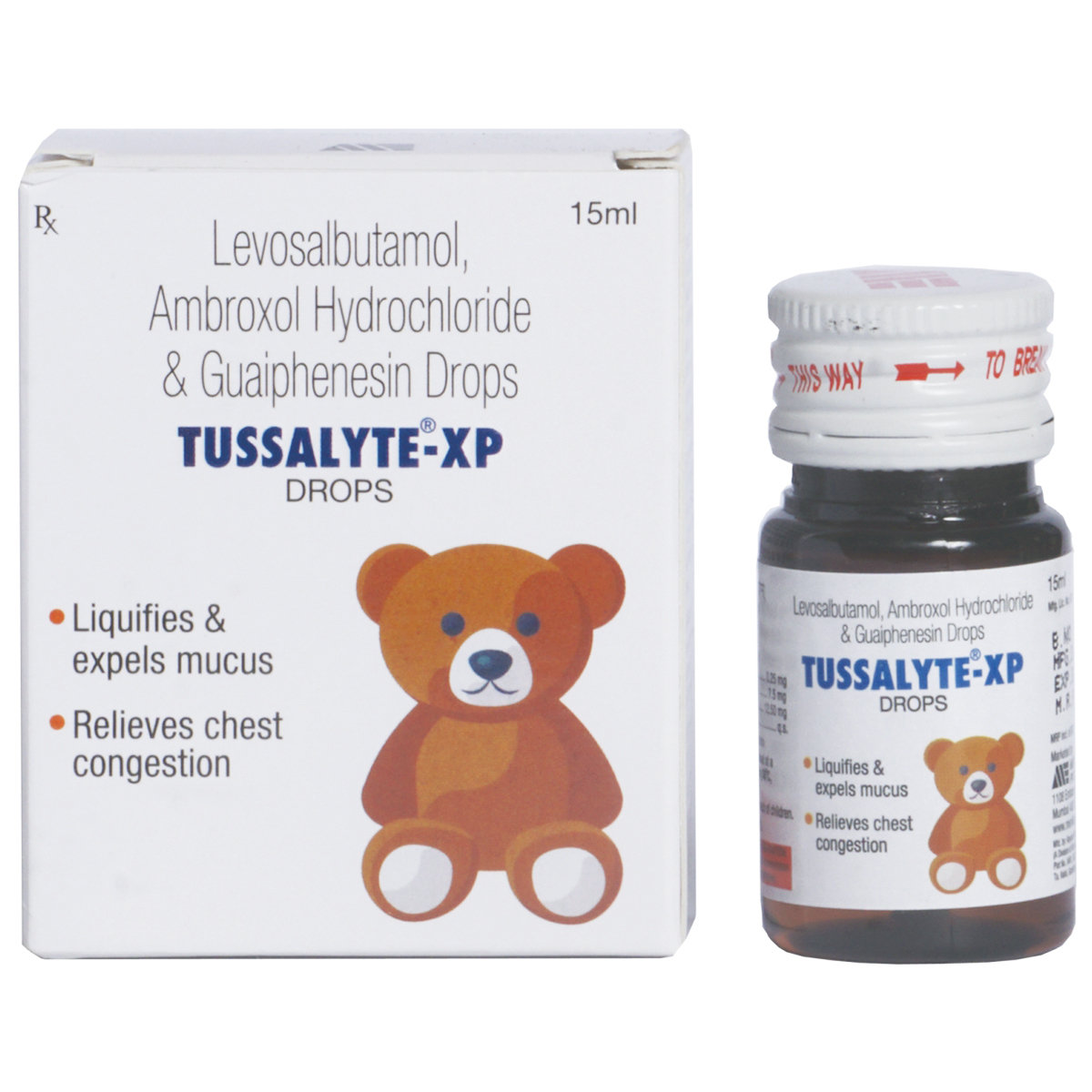 Tussalyte-XP Drops 15 ml, Pack of 1 Drops Tussalyte-XP Drops 15 ml, Pack of 1 Drops